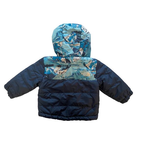 The North Face Reversible Mount Chimbo Water Repellent Jacket Size 3 - 6 Months - Picture 3 of 7